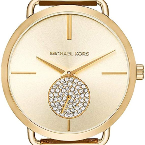 Michael Kors Gold Portia Quartz Analog Watch main image 4
